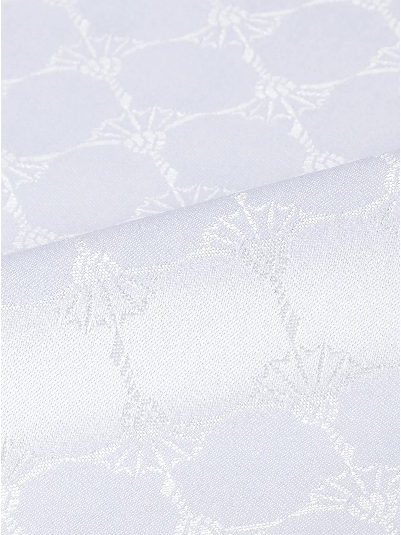 JOOP | Tischdecke 150x250cm Cornflower Allover Weiss | 